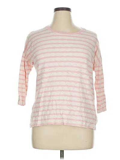 Pre-owned Sonoma Life + Style Cardigan Sweater In Pink