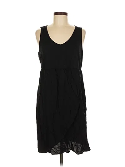 Pre-owned Sonoma Life + Style Casual Dress In Black