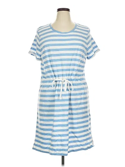 Pre-owned Sonoma Life + Style Casual Dress In Blue