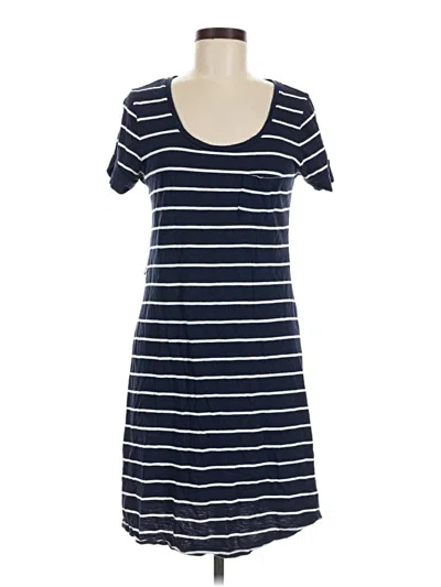 Pre-owned Sonoma Life + Style Casual Dress In Blue