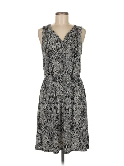 Pre-owned Sonoma Life + Style Casual Dress In Gray