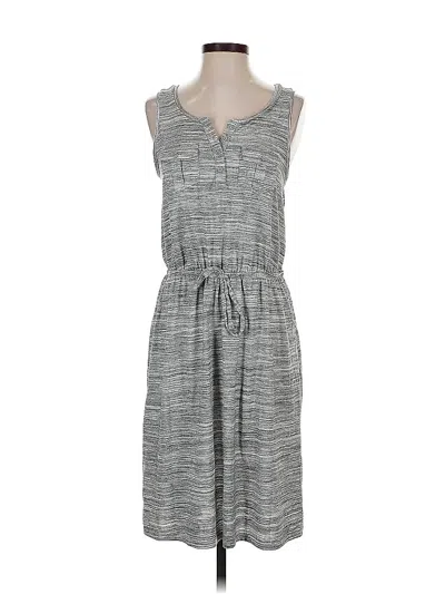 Pre-owned Sonoma Life + Style Casual Dress In Gray