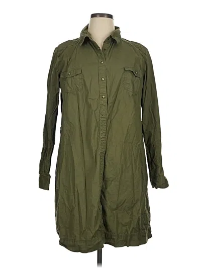 Pre-owned Sonoma Life + Style Casual Dress In Green