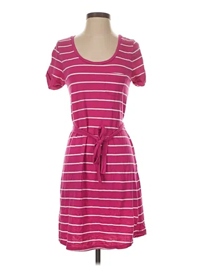 Pre-owned Sonoma Life + Style Casual Dress In Pink