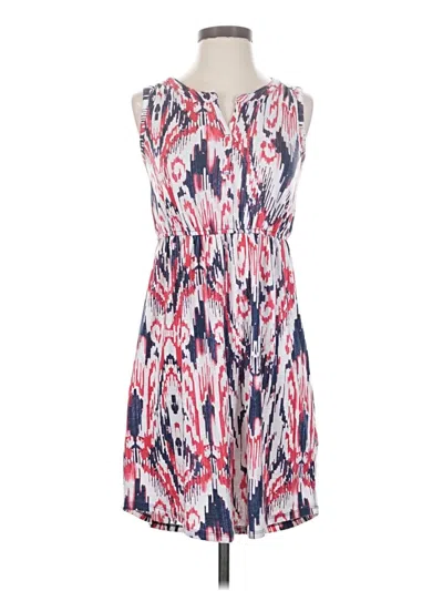 Pre-owned Sonoma Life + Style Casual Dress In Pink