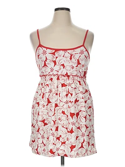 Pre-owned Sonoma Life + Style Casual Dress In Red