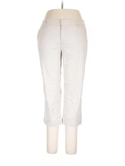 Pre-owned Sonoma Life + Style Casual Pants In Ivory