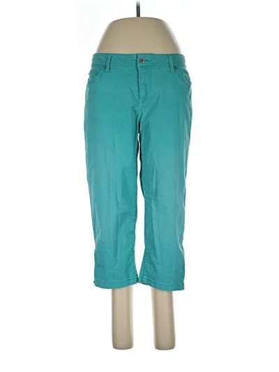 Pre-owned Sonoma Life + Style Casual Pants In Teal