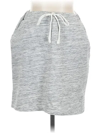Pre-owned Sonoma Life + Style Casual Skirt In Gray