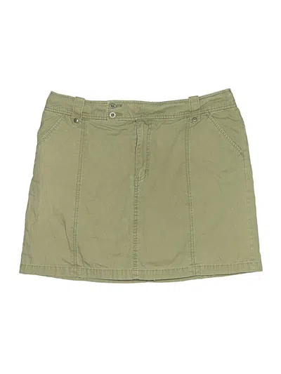 Pre-owned Sonoma Life + Style Casual Skirt In Green