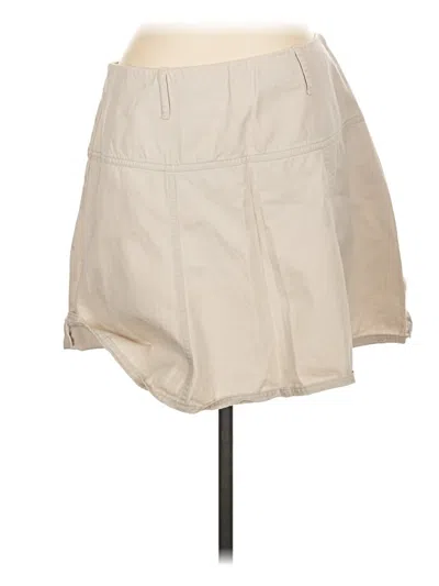 Pre-owned Sonoma Life + Style Casual Skirt In Ivory