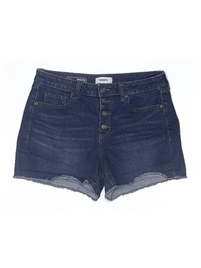 Pre-owned Sonoma Life + Style Denim Shorts In Blue