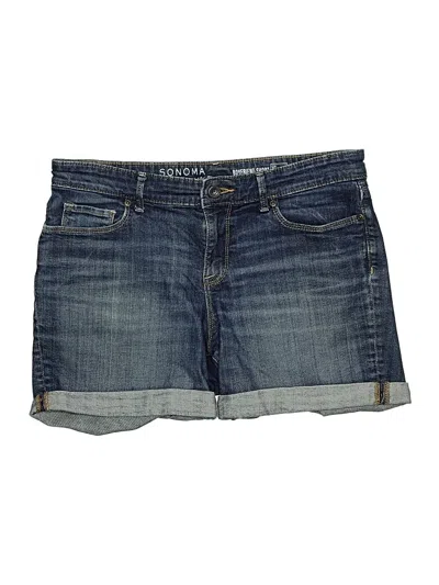 Pre-owned Sonoma Life + Style Denim Shorts In Blue
