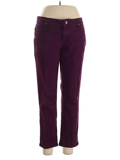 Pre-owned Sonoma Life + Style Jeans In Purple