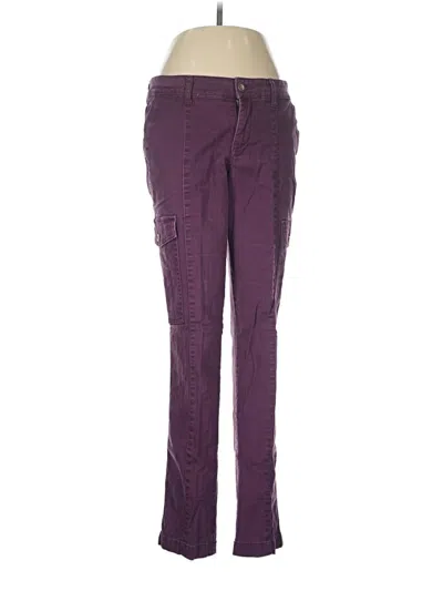 Pre-owned Sonoma Life + Style Jeggings In Purple