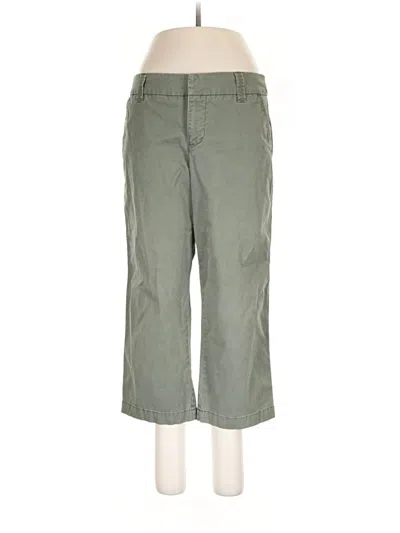 Pre-owned Sonoma Life + Style Khaki Pant In Green