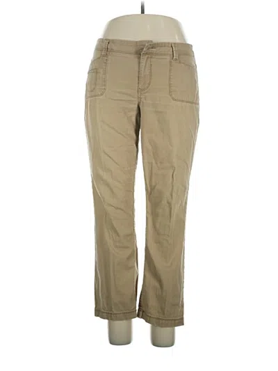 Pre-owned Sonoma Life + Style Khaki Pant In Tan