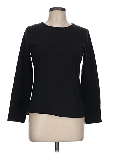 Pre-owned Sonoma Life + Style Long Sleeve T-shirt In Black
