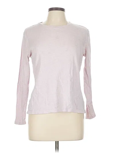 Pre-owned Sonoma Life + Style Long Sleeve T-shirt In Pink