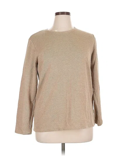 Pre-owned Sonoma Life + Style Pullover Sweater In Brown