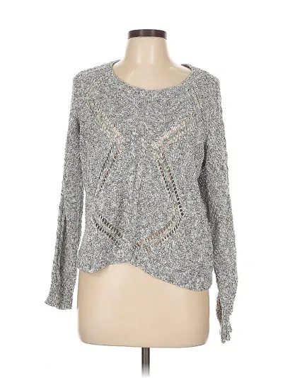 Pre-owned Sonoma Life + Style Pullover Sweater In Gray