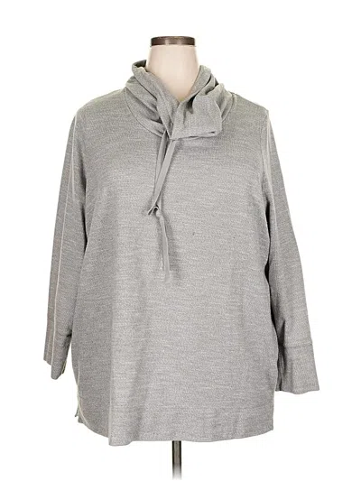Pre-owned Sonoma Life + Style Pullover Sweater In Gray