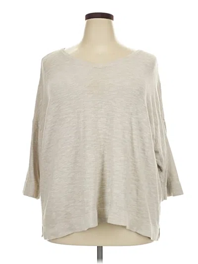 Pre-owned Sonoma Life + Style Pullover Sweater In Gray