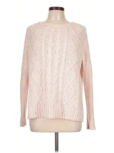 Pre-owned Sonoma Life + Style Pullover Sweater In Pink