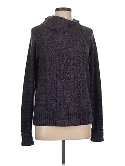 Pre-owned Sonoma Life + Style Pullover Sweater In Purple