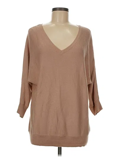Pre-owned Sonoma Life + Style Pullover Sweater In Tan