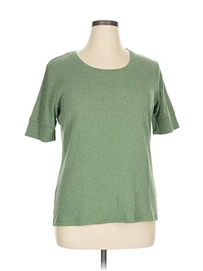 Pre-owned Sonoma Life + Style Short Sleeve T-shirt In Green