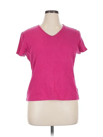 Pre-owned Sonoma Life + Style Short Sleeve T-shirt In Pink