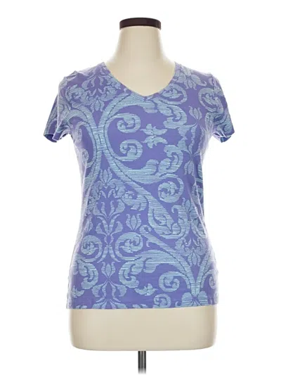Pre-owned Sonoma Life + Style Short Sleeve T-shirt In Blue