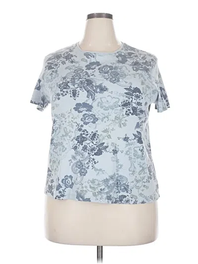 Pre-owned Sonoma Life + Style Short Sleeve T-shirt In Blue