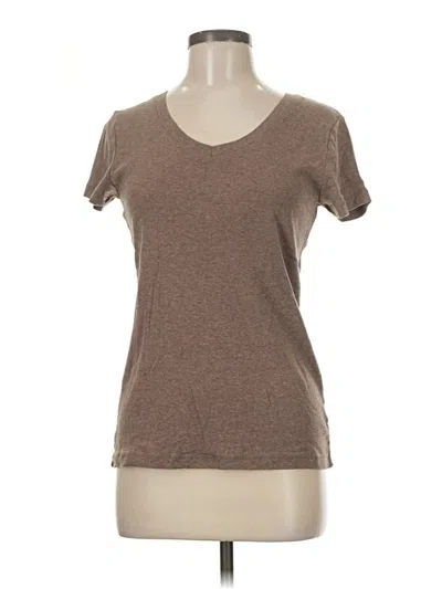 Pre-owned Sonoma Life + Style Short Sleeve T-shirt In Brown