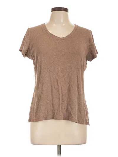 Pre-owned Sonoma Life + Style Short Sleeve T-shirt In Brown