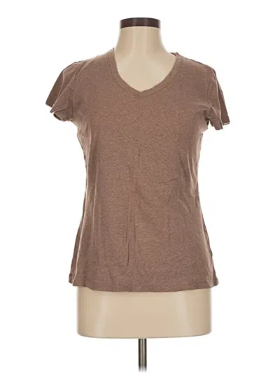 Pre-owned Sonoma Life + Style Short Sleeve T-shirt In Brown