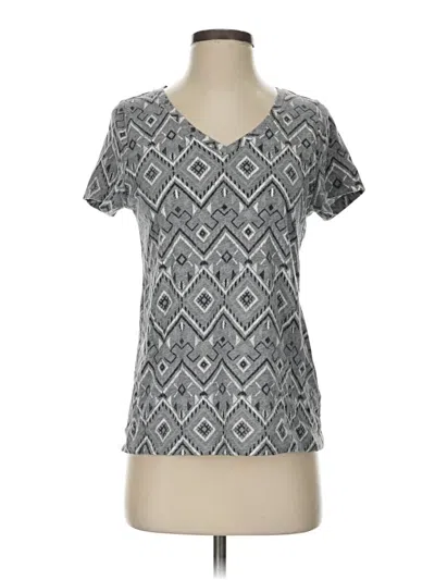Pre-owned Sonoma Life + Style Short Sleeve T-shirt In Gray
