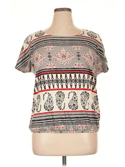 Pre-owned Sonoma Life + Style Short Sleeve T-shirt In Gray