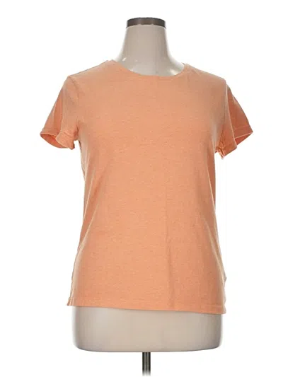 Pre-owned Sonoma Life + Style Short Sleeve T-shirt In Orange