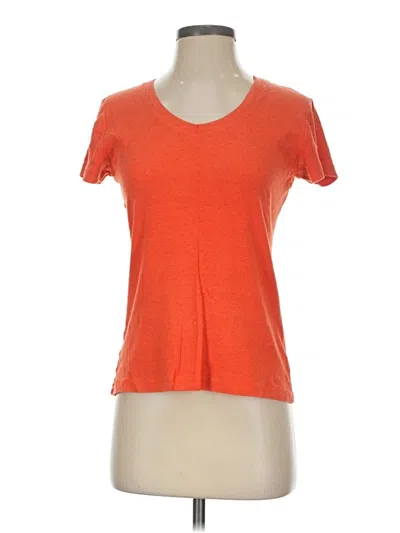 Pre-owned Sonoma Life + Style Short Sleeve T-shirt In Orange