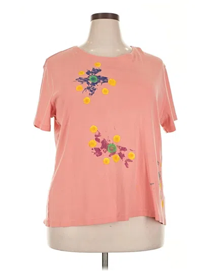 Pre-owned Sonoma Life + Style Short Sleeve T-shirt In Pink