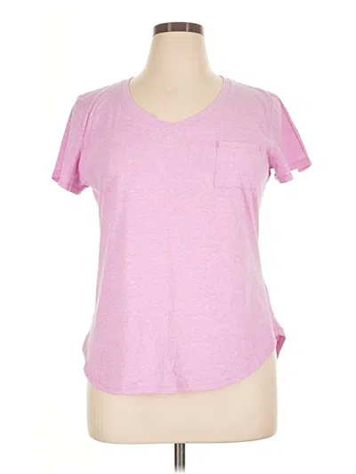 Pre-owned Sonoma Life + Style Short Sleeve T-shirt In Pink