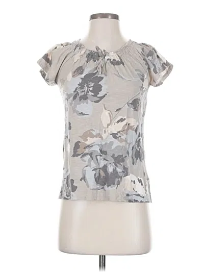 Pre-owned Sonoma Life + Style Short Sleeve T-shirt In Silver