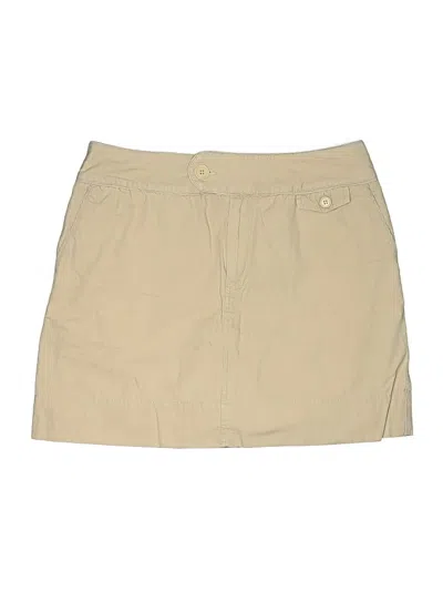Pre-owned Sonoma Life + Style Skort In Tan