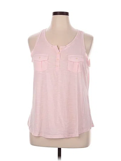 Pre-owned Sonoma Life + Style Sleeveless T-shirt In Pink