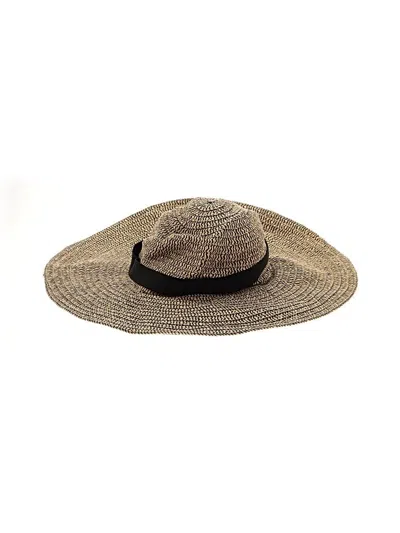 Pre-owned Sonoma Life + Style Sun Hat In Brown