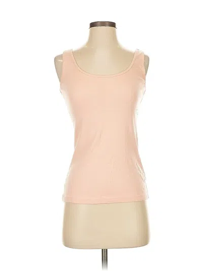 Pre-owned Sonoma Life + Style Tank Top Pink Strapless Neckline Tops
