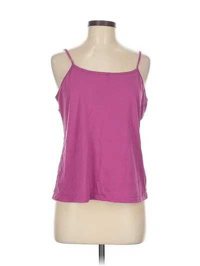 Pre-owned Sonoma Life + Style Tank Top Purple Halter Neckline Tops