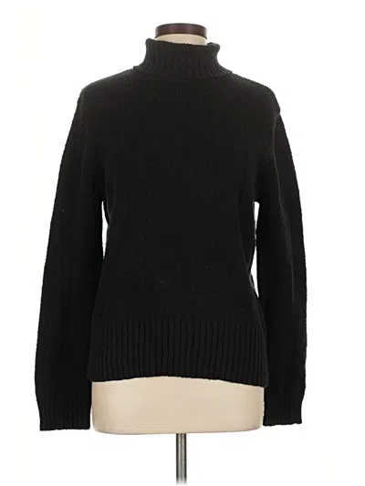 Pre-owned Sonoma Life + Style Turtleneck Sweater In Black